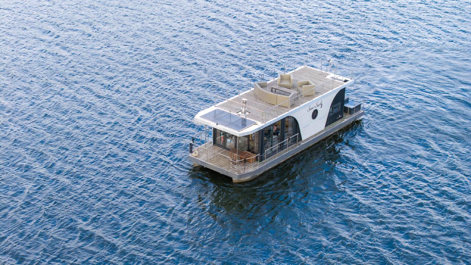 Hausboot Seen-Sucht